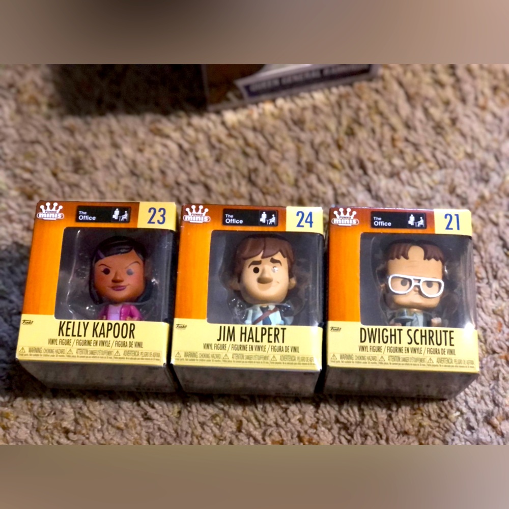 The office Funko minis